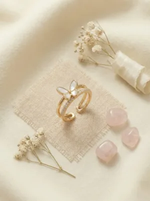 The Lumina Butterfly Ring